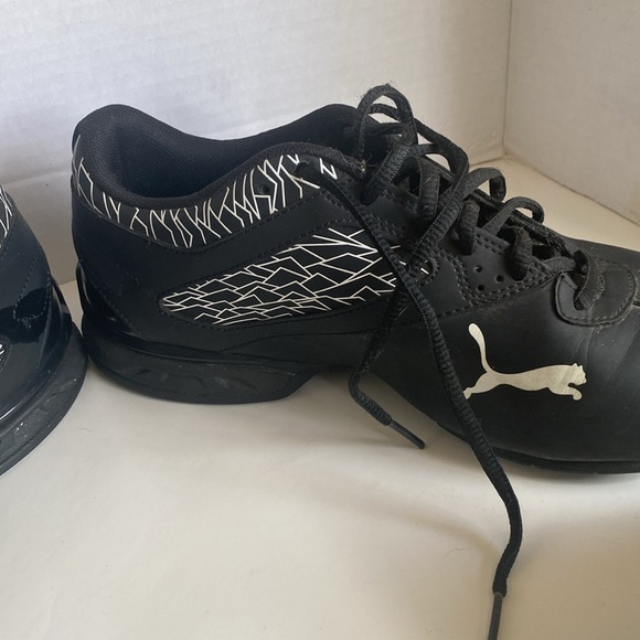 NWOT Puma Mens Tazon size 6.5 Sneaker Black - Picture 5 of 7